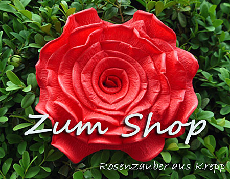 Rosenzauber aus Krepp